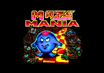 Maze Mania (UK) (1989) screen shot title